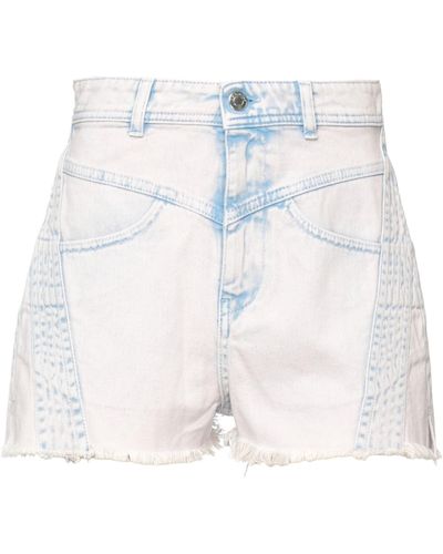 IRO Light Denim Shorts Cotton - Blue