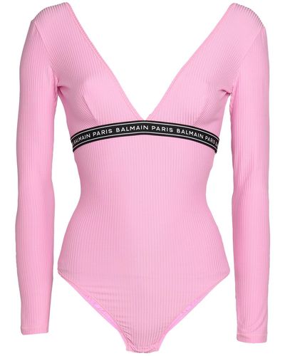 Balmain Lingerie Bodysuit - Pink