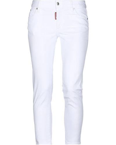 DSquared² Denim Pants - White