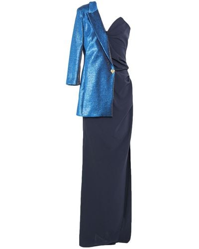 Elisabetta Franchi Vestido largo - Azul