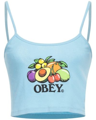 Obey Top - Blue