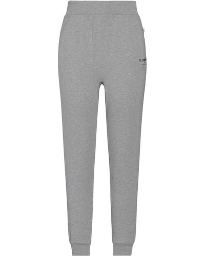 Philipp Plein Pants Cotton, Elastane - Gray