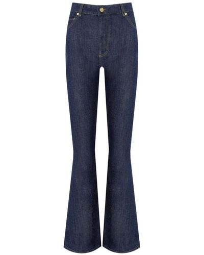 Ganni Pantalon en jean - Bleu