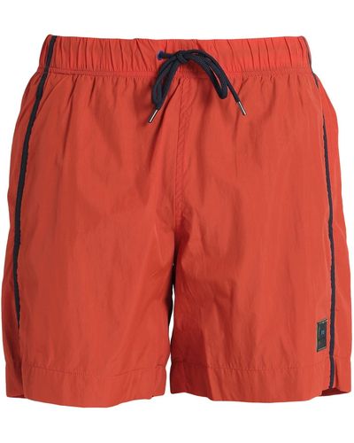 PS by Paul Smith Swim Trunks - Red