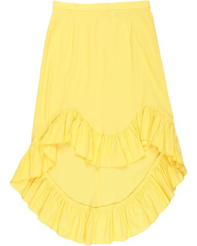 Blugirl Blumarine Midi Skirt - Yellow