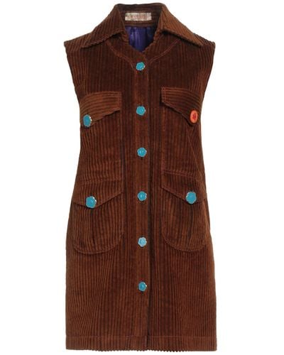 Cormio Mini Dress - Brown