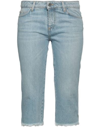 Ermanno Scervino Cropped Jeans - Blau