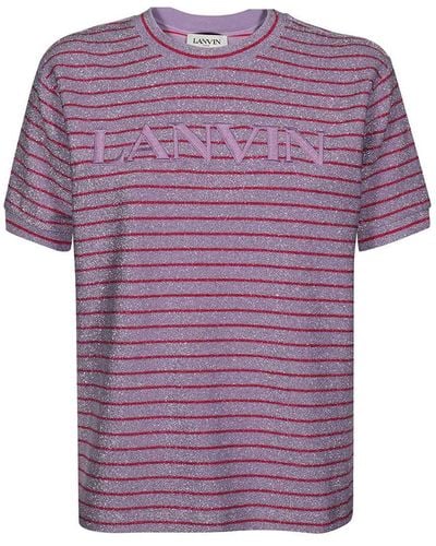 Lanvin Camiseta - Morado