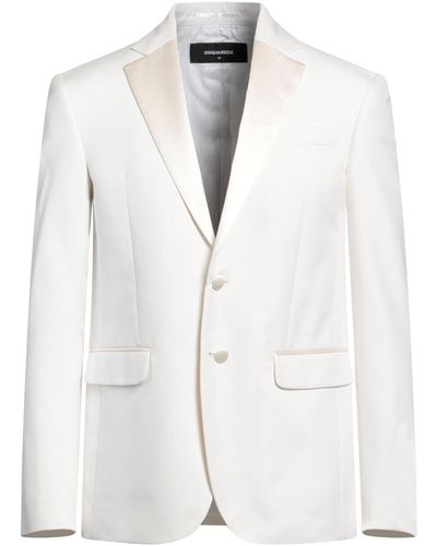 DSquared² Blazer Cotton, Silk - White