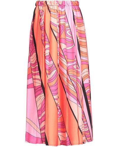 Pink Memories Maxi Skirt - Pink