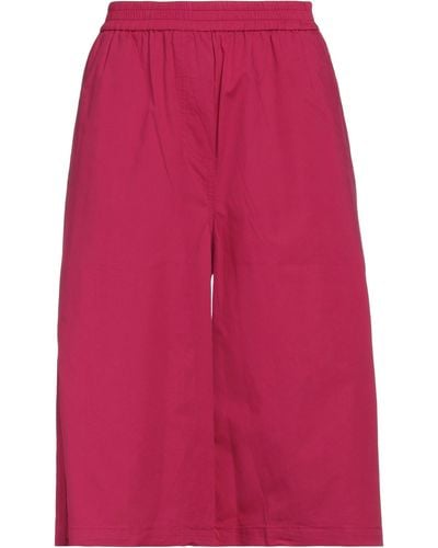 8pm Cropped Trousers - Red