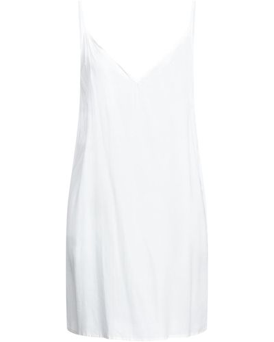 Manila Grace Short Dress - White