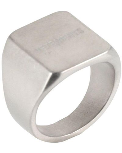 Vetements Ring - Metallic