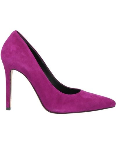 NINNI Court Shoes Soft Leather - Purple
