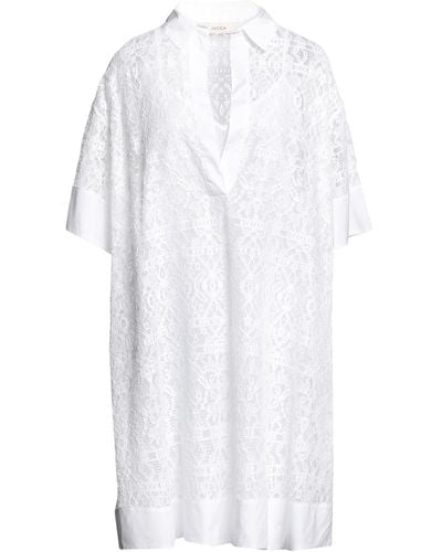 Jucca Vestito Corto - Bianco