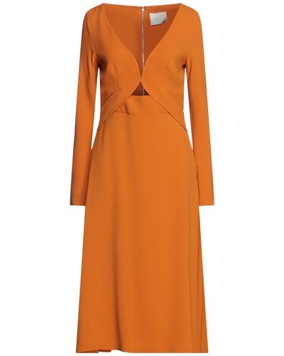 Dion Lee Midi Dress - Orange