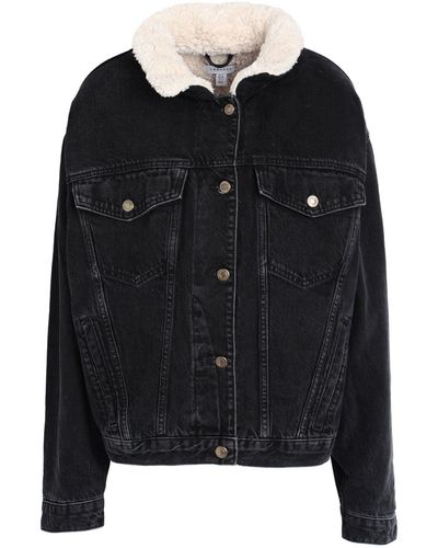 TOPSHOP Chaqueta Vaquera - Negro