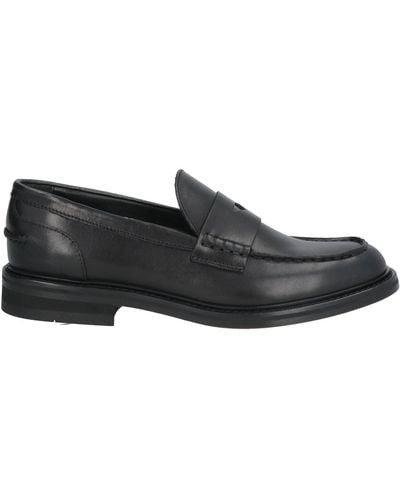 Doucal's Loafers Soft Leather - Black