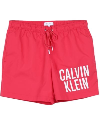 Calvin Klein Swim Trunks - Red
