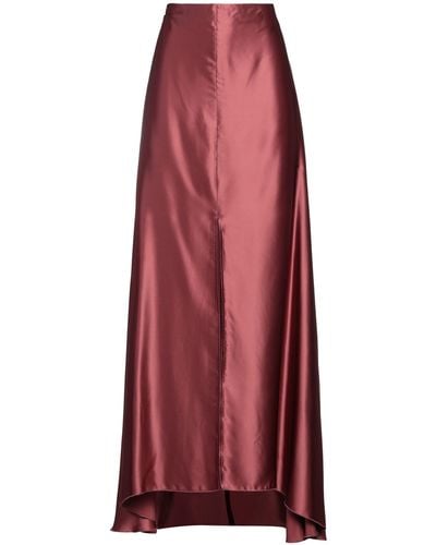 Erika Cavallini Semi Couture Maxi Skirt - Red