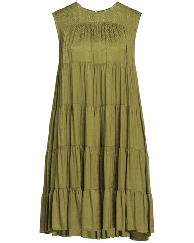 Attic And Barn Short Dress - Green
