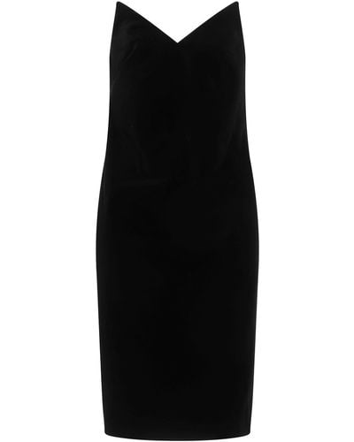 Loewe Midi Dress Cotton, Elastane - Black