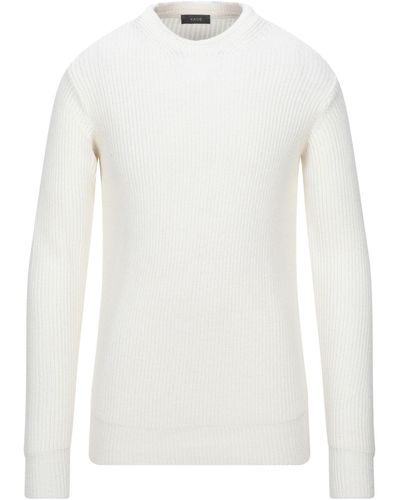 Kaos Sweater - White