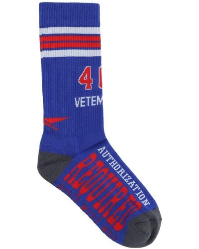 Vetements Socks & Hosiery - Blue