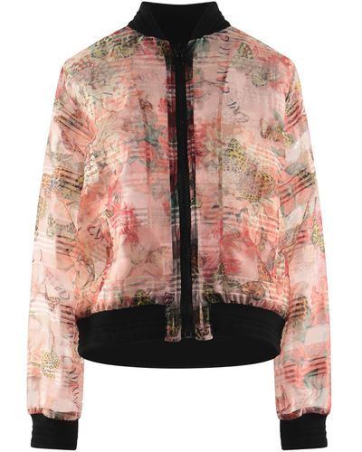 Class Roberto Cavalli Chaqueta y Cazadora - Rosa