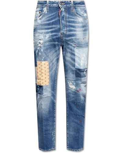 DSquared² Pantalon en jean - Bleu