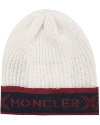 Moncler Mützen & Hüte - Weiß