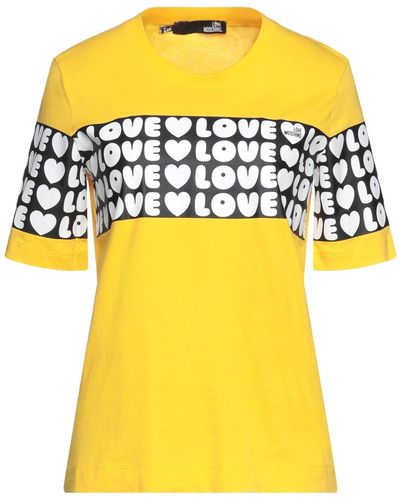 Love Moschino T-shirt - Yellow