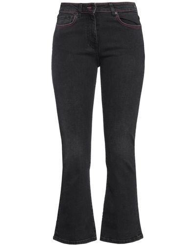 MSGM Pantaloni Jeans - Nero