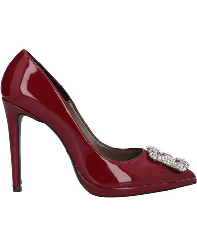 Divine Follie Court Shoes - Red