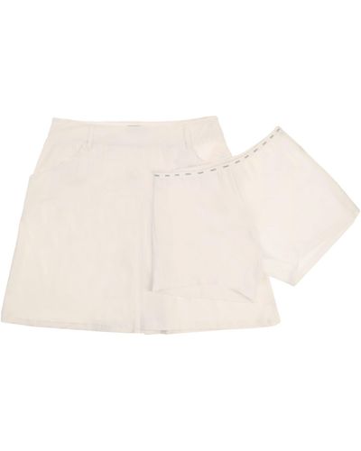Colmar Mini Skirt - White