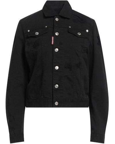 DSquared² Manteau en jean - Noir