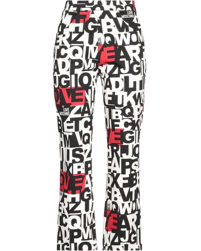 Love Moschino Pants - White