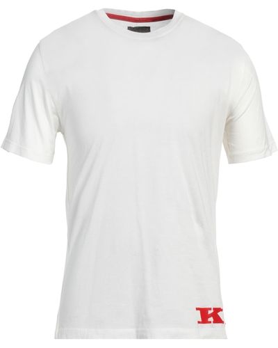 Kiton T-shirt - Blanc