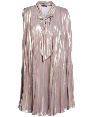 Hanita Light Mini Dress Polyester - Natural