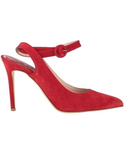 Stele Court Shoes - Red