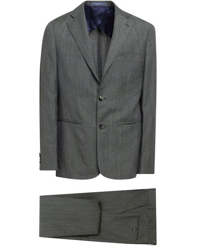 Barba Napoli Suit - Grey