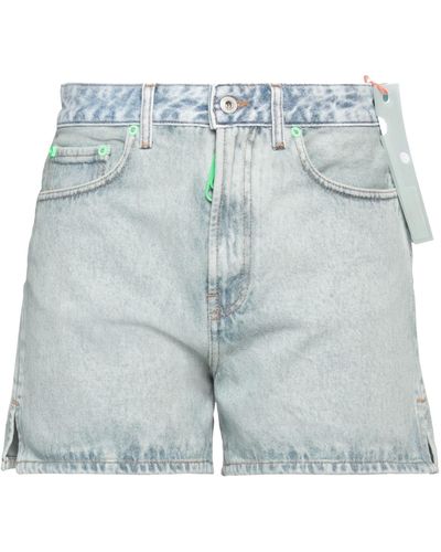 Off-White c/o Virgil Abloh Shorts Jeans - Blu