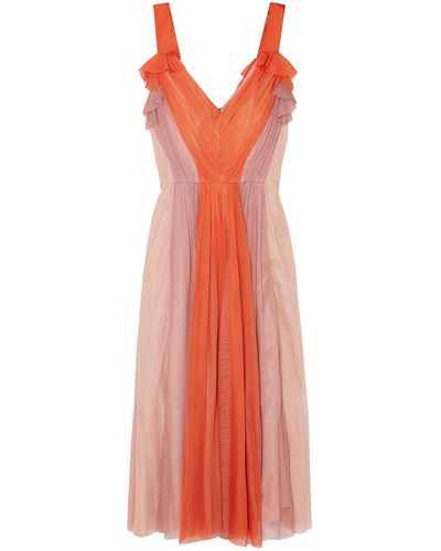 Cushnie Midi Dress - Orange