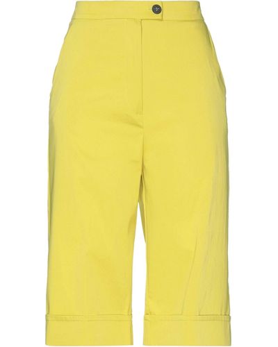 Beatrice B. Cropped Pants - Yellow