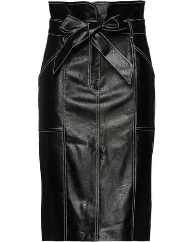 Twin Set Midi Skirt - Black