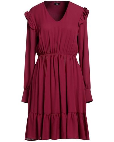 XT STUDIO Mini Dress Polyester, Viscose, Elastane - Purple