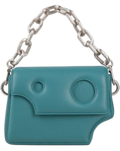 Off-White c/o Virgil Abloh Off- -- Deep Jade Handbag Leather - Blue