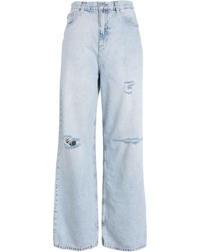 Calvin Klein Pantalon en jean - Bleu