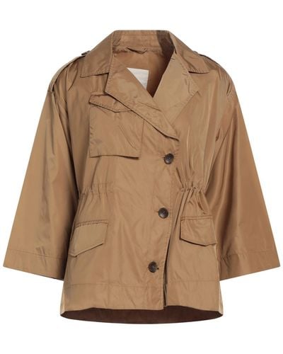 Add Overcoat & Trench Coat - Brown