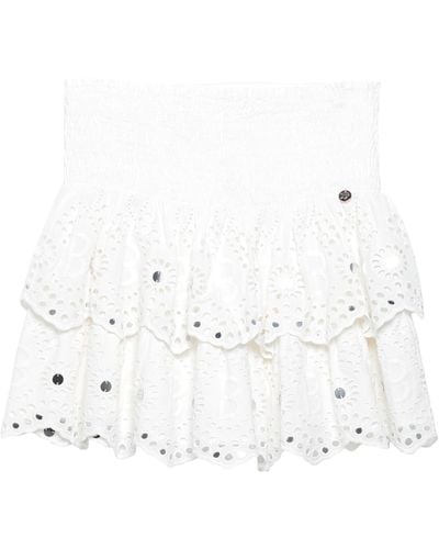 Blugirl Blumarine Mini Skirt - White